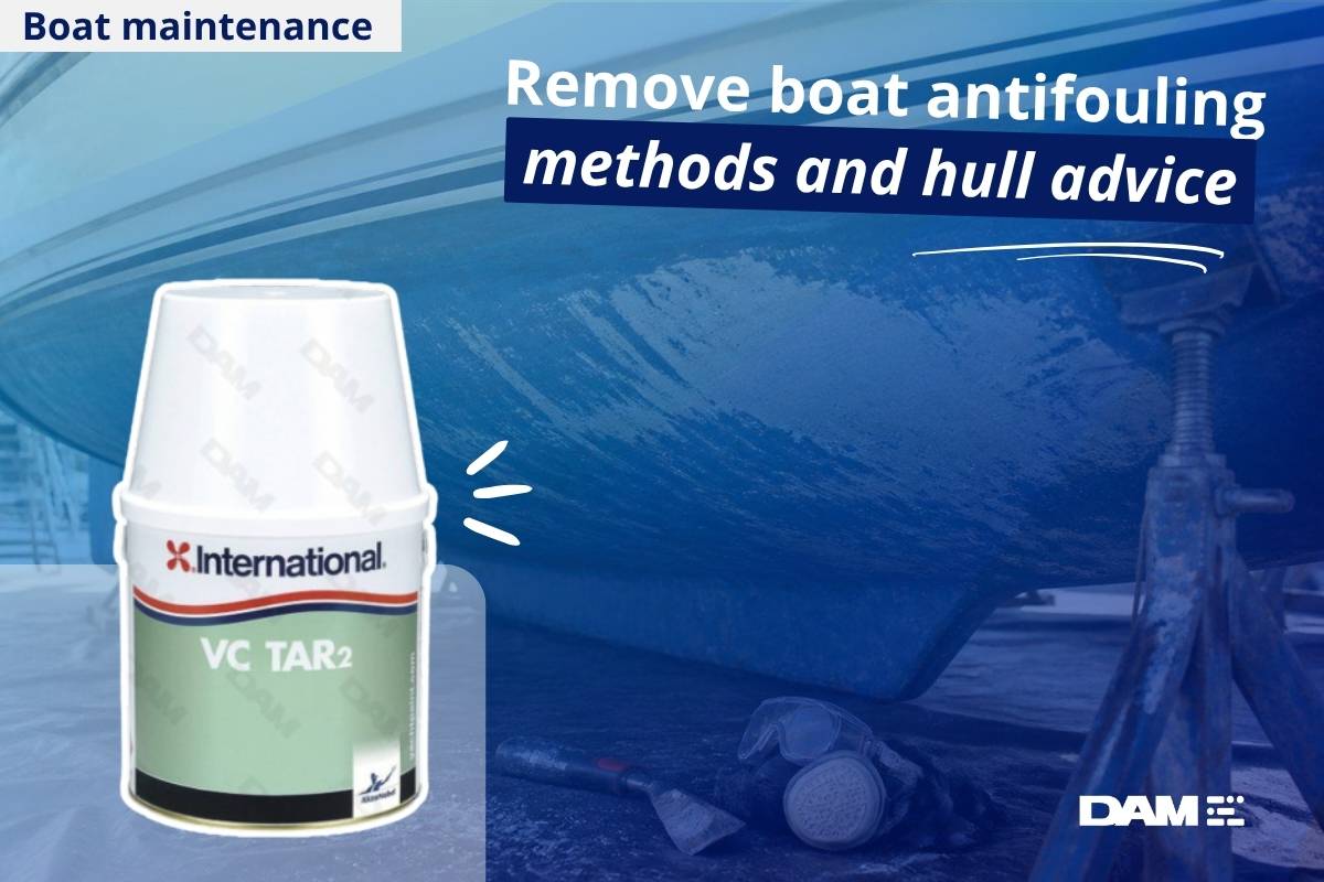 Remove boat antifouling: methods and hull advice